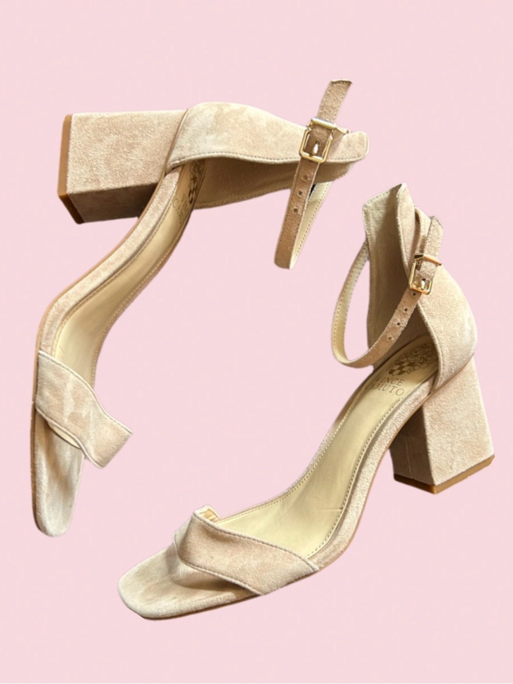 Vince Camuto block heels